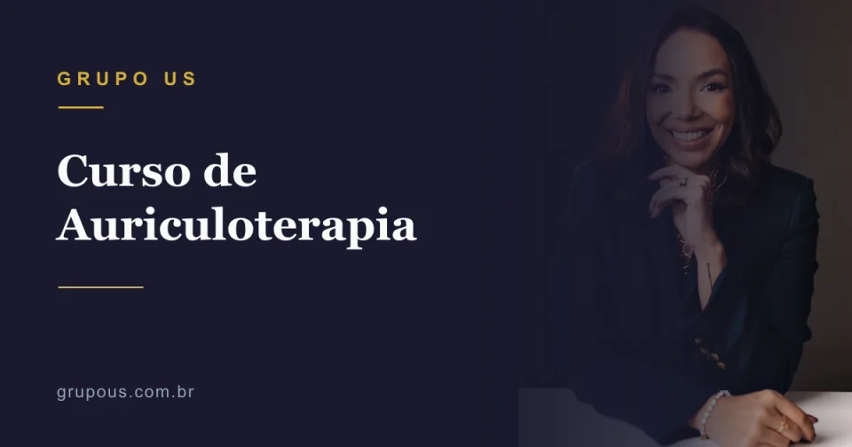 Dra. Sacha Gualberto apresentando o Curso de Auriculoterapia