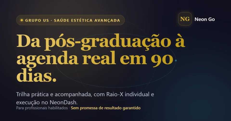 Apresentação do Neon Go, da pós-graduação à agenda real